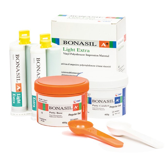 ست مواد قالبگیری شماره سه (BonaSil) با واش DMP Light Extra